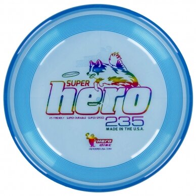 SUPERHERO 235 frisbee disc for dogs