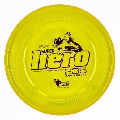 SUPERHERO 235 frisbee lėkštė šunims 2