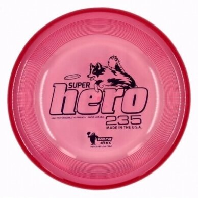 SUPERHERO 235 frisbee lėkštė šunims 3