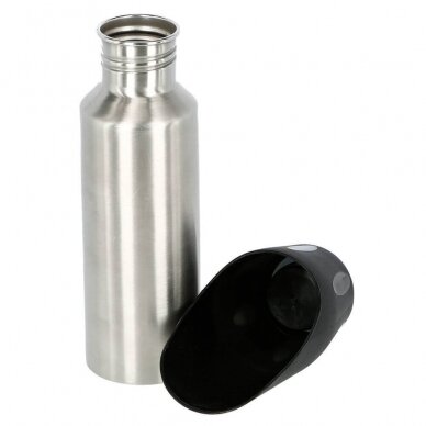 Kerbl Travel Bottle Stainless Steel  made from rust-resistant stainless steel and plastic 1