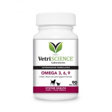Vetriscience OMEGA 3, 6, 9  90 tab. papildai šunims ir katėms su omega rūgštimis
