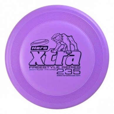 HERO XTRA 235 FREESTYLE frisbee lėkštė šunims 2