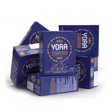 Yora Pâté Carrot & Potato For Dogs complete and balanced insect based wet food for adult dogs 1